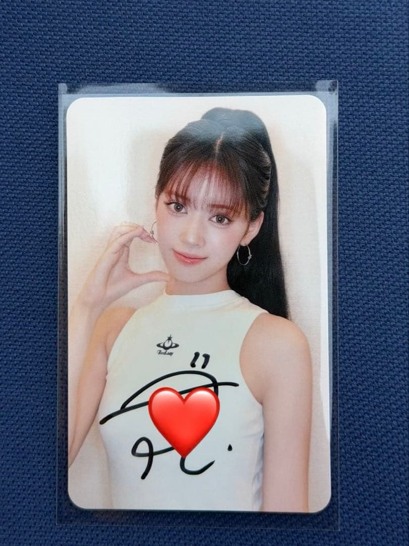 #*様 NiziU リマ　直筆サイン　トレカ