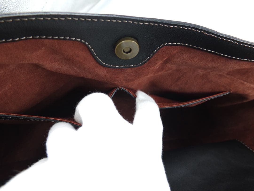 美品 土屋鞄 トーンオイルヌメ ミディアムトート トートバッグ 肩掛けバッグ