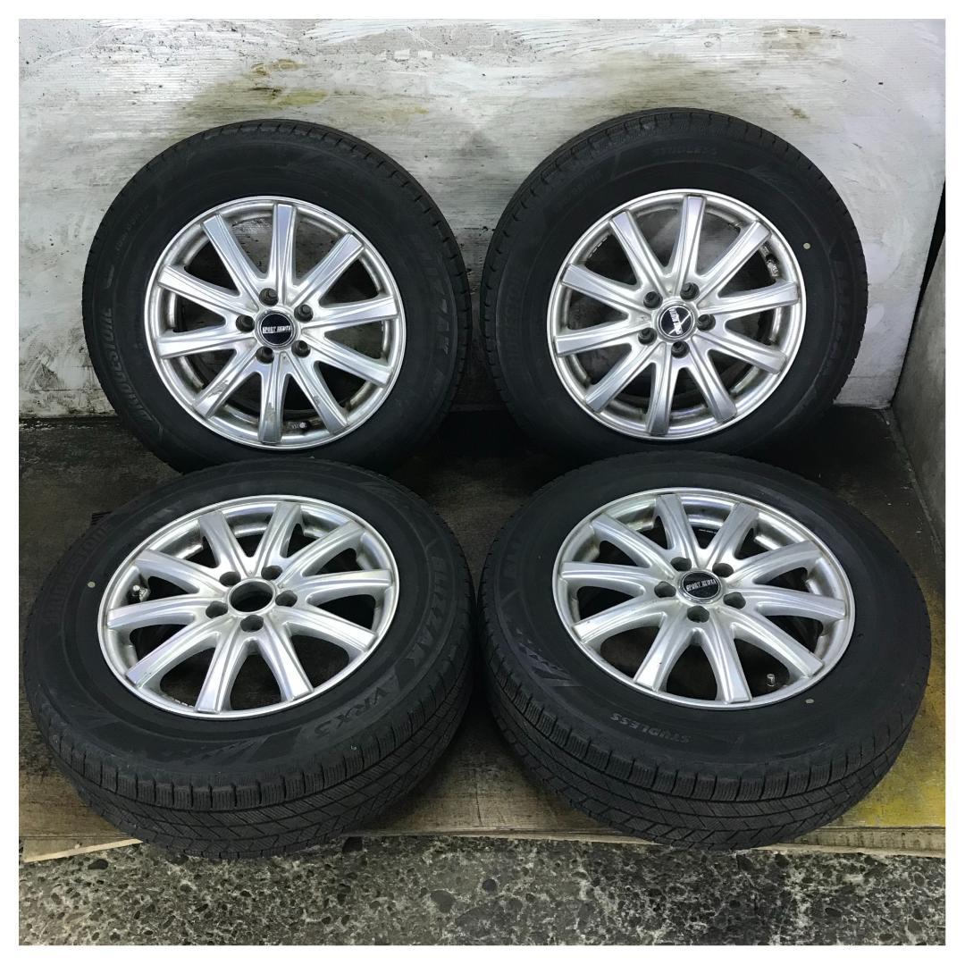 専用105 BRIDGESTONE VRX3 195/65R15 スタッドレス