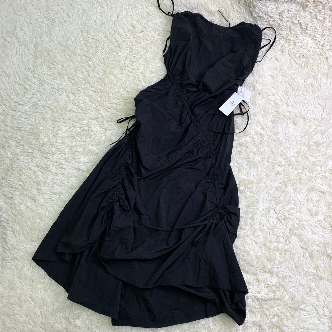 新品✨ランバンオンブルー　速乾ナイロンドロストワンピース ノースリーブ　撥水