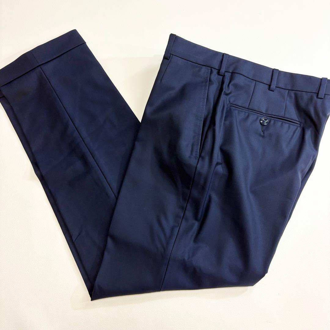 【定価95万】エルメネジルドゼニア　スーツ　15milmil15 48 紺色