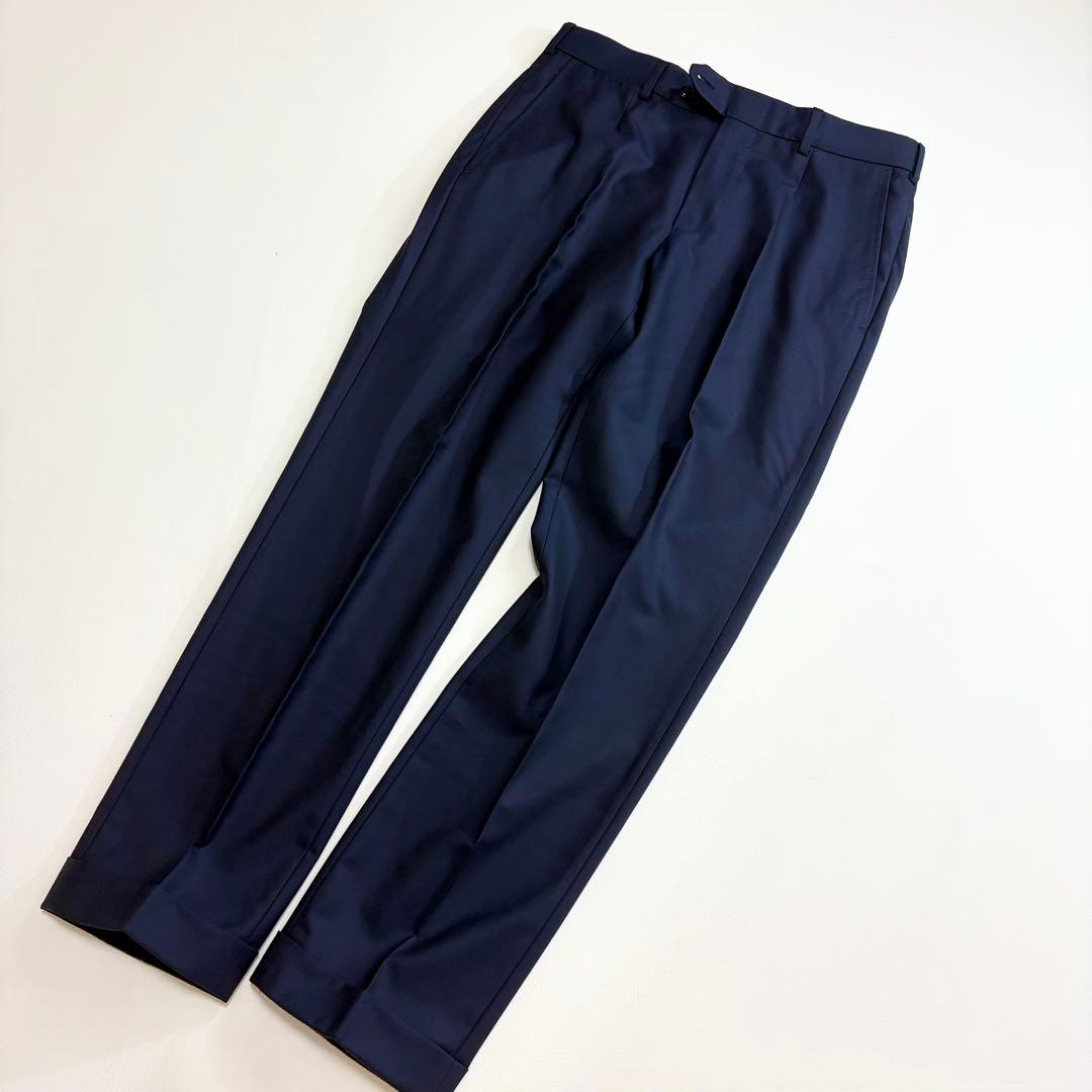 【定価95万】エルメネジルドゼニア　スーツ　15milmil15 48 紺色