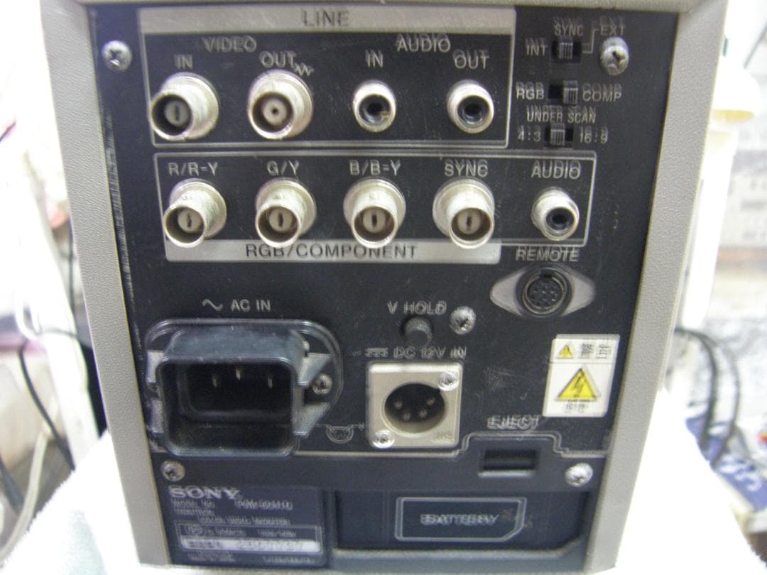 ソニー業務用モニターPVM-60410中古動作品の出品です❣