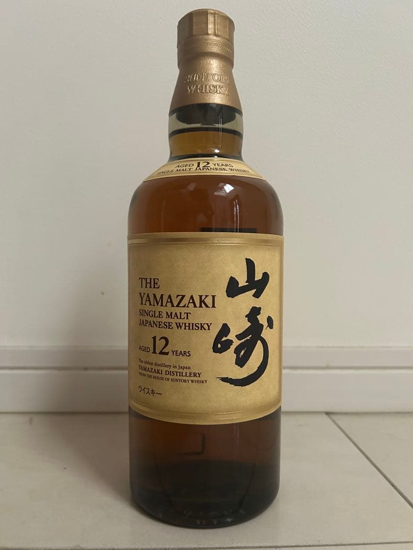 山崎 12年 シングルモルトウイスキー 700ml新品未開封