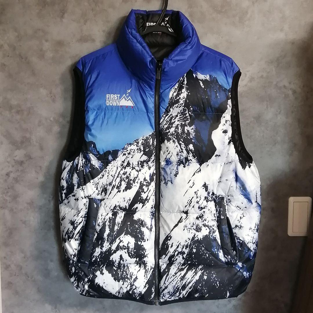 【古着】whizlimited　雪山　ファーストダウン　firstdown