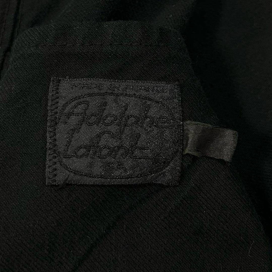 美品 Adolphe Lafont ワークウェア カバーオール メンズLブラック