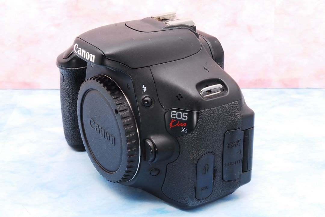 キャノン Kiss X5☆一眼レフカメラ☆カメラデビュー☆ブレずに簡単撮影