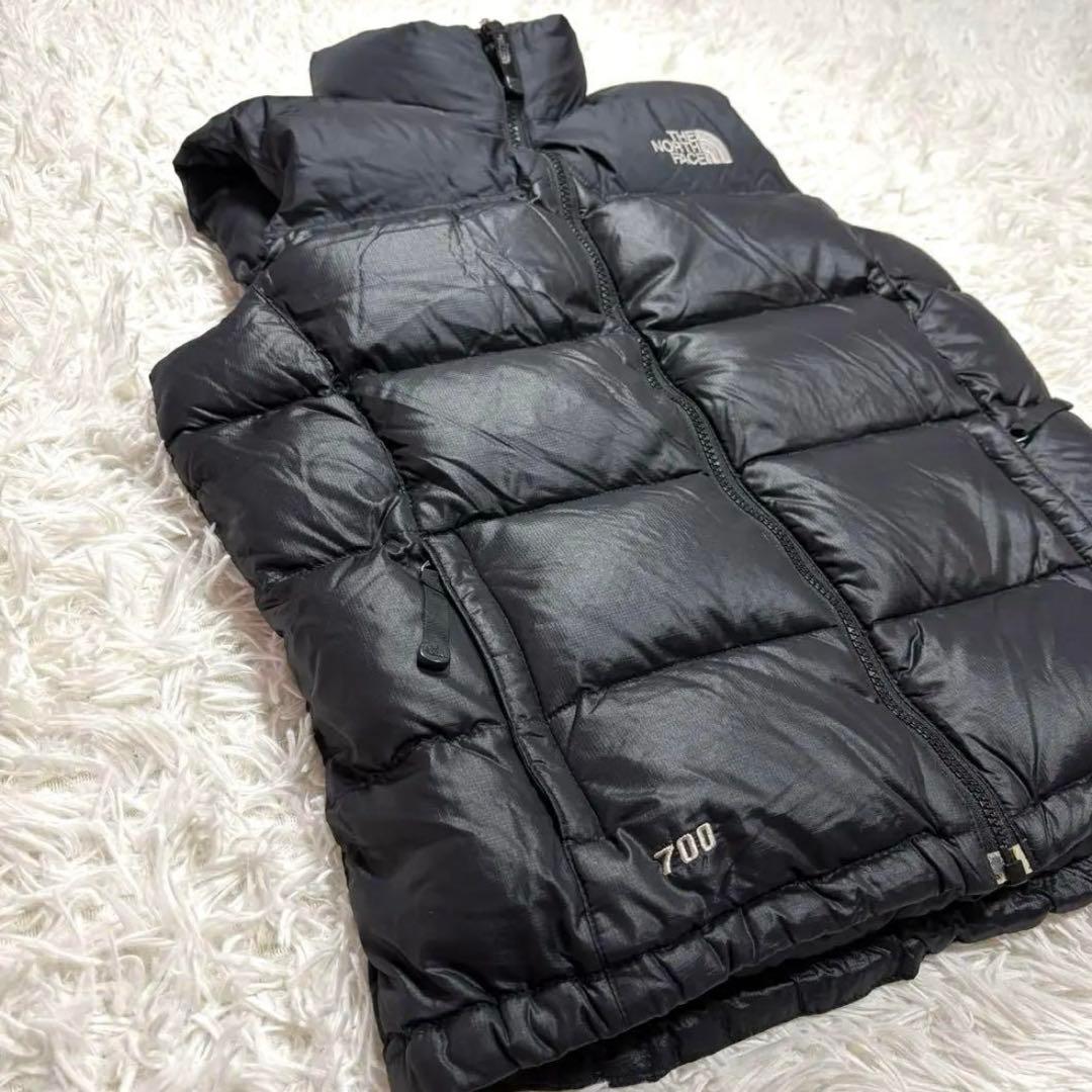 ザノースフェイス ベスト レトロ ヌプシ 700 定番 レディース M 肉厚