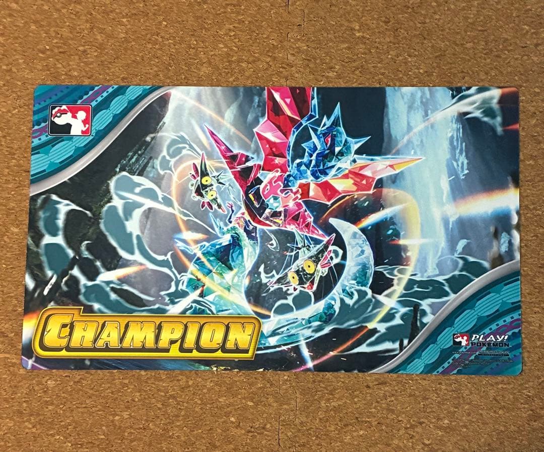 ドラパルト　プレイマット　ポケモンカードゲーム　海外　Champion