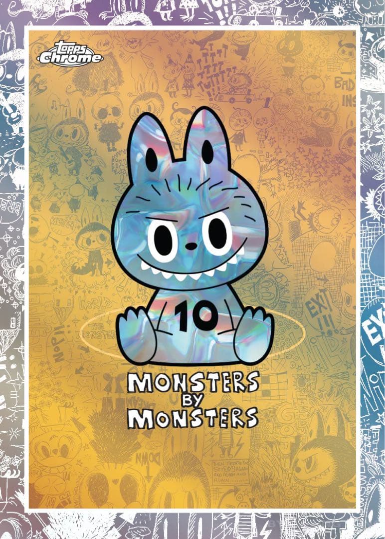Topps Chrome 10周年記念ボックス ラブブ カード labubu