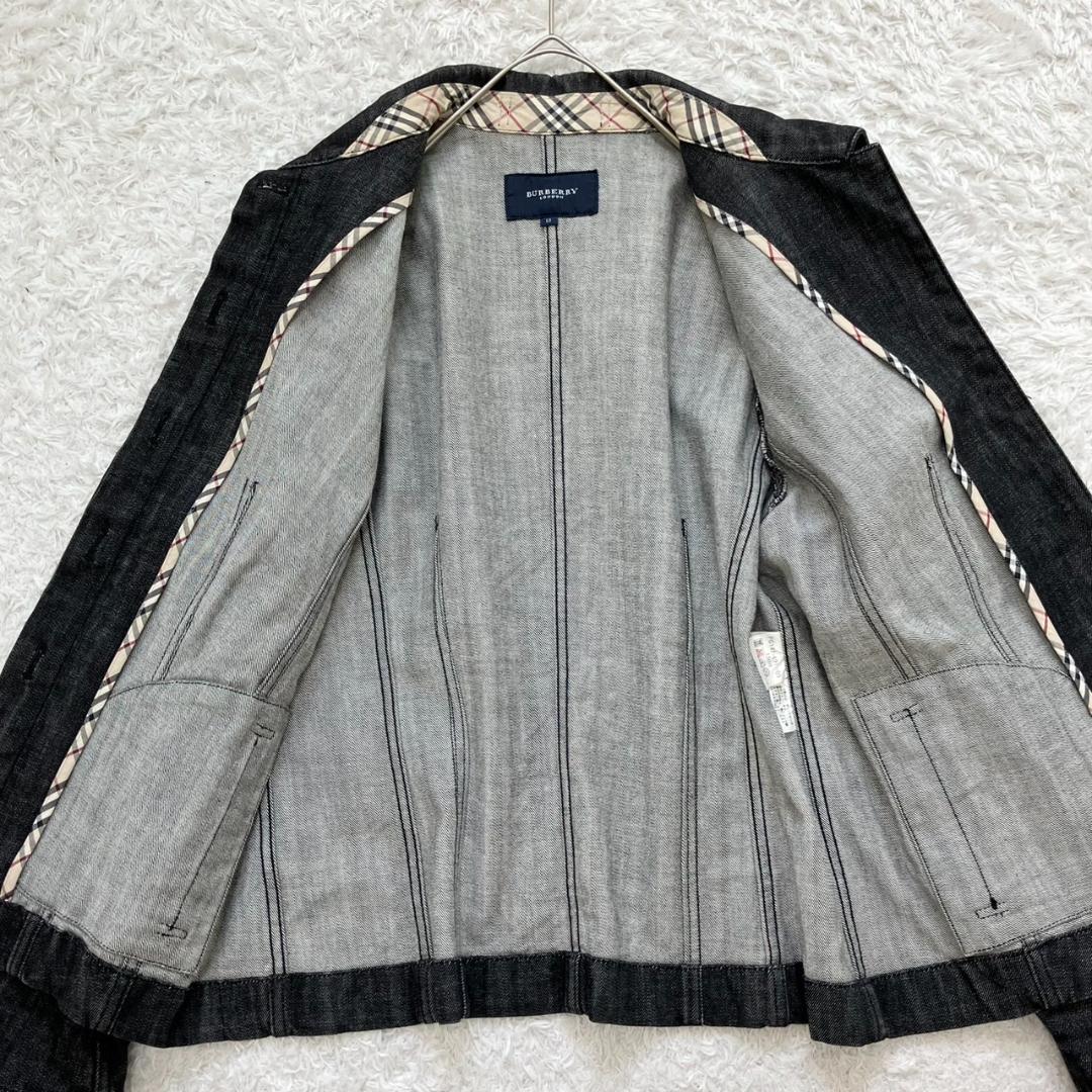美品✨バーバリーロンドン デニムジャケット ノバチェック 大きいサイズ 13