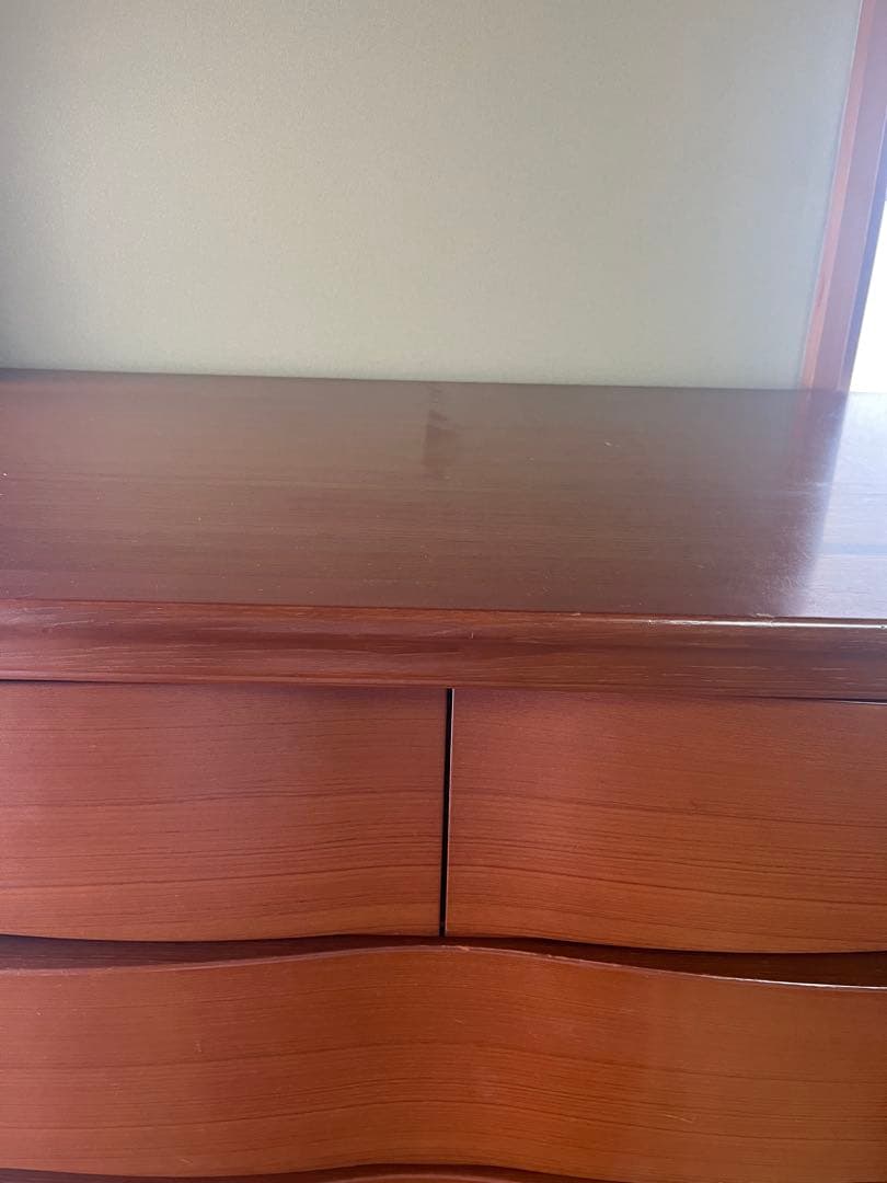 【中古美品・最終値下げ】府中桐製婚礼家具/7段/たのめる便/送料込み匿名配送