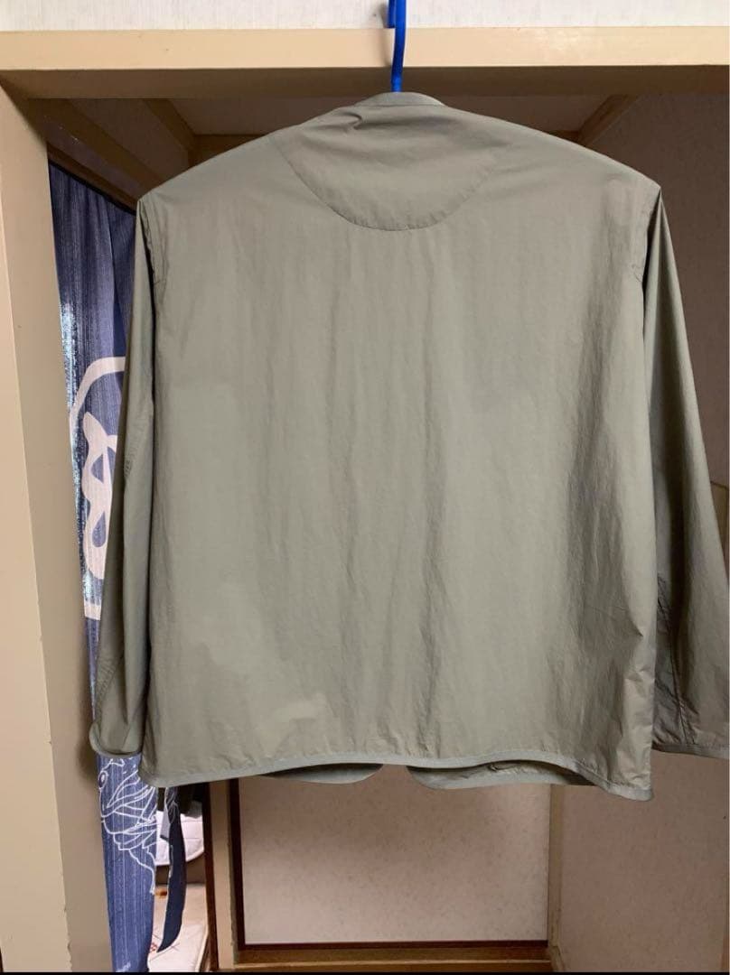 DANTON ナイロンタッサー ノーカラージャケット DT-A0280