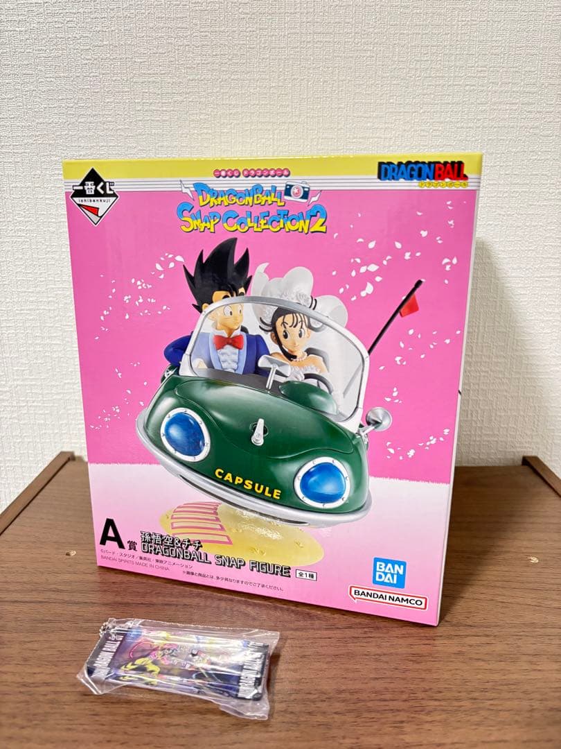 【値下げ】ドラゴンボールスナップコレクション A賞 孫悟空 & チチ おまけ付き