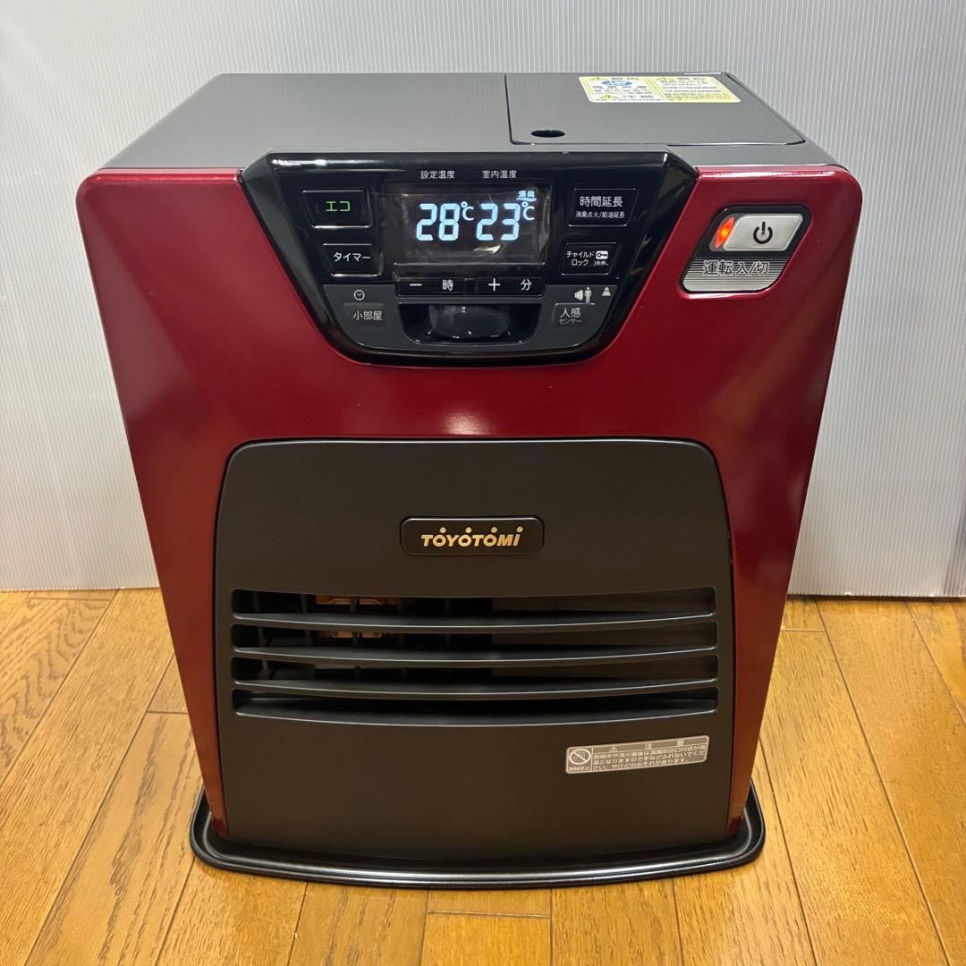 トヨトミ 石油ファンヒーター　LC-SDX32E 人感センサー付