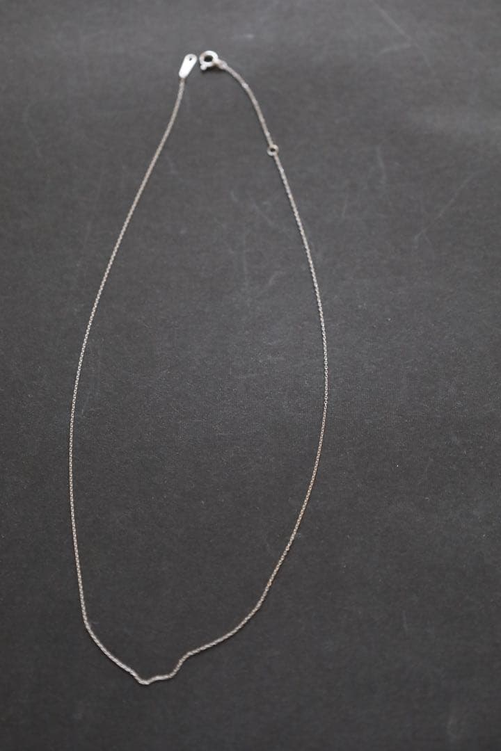 プラチナチェーンネックレス