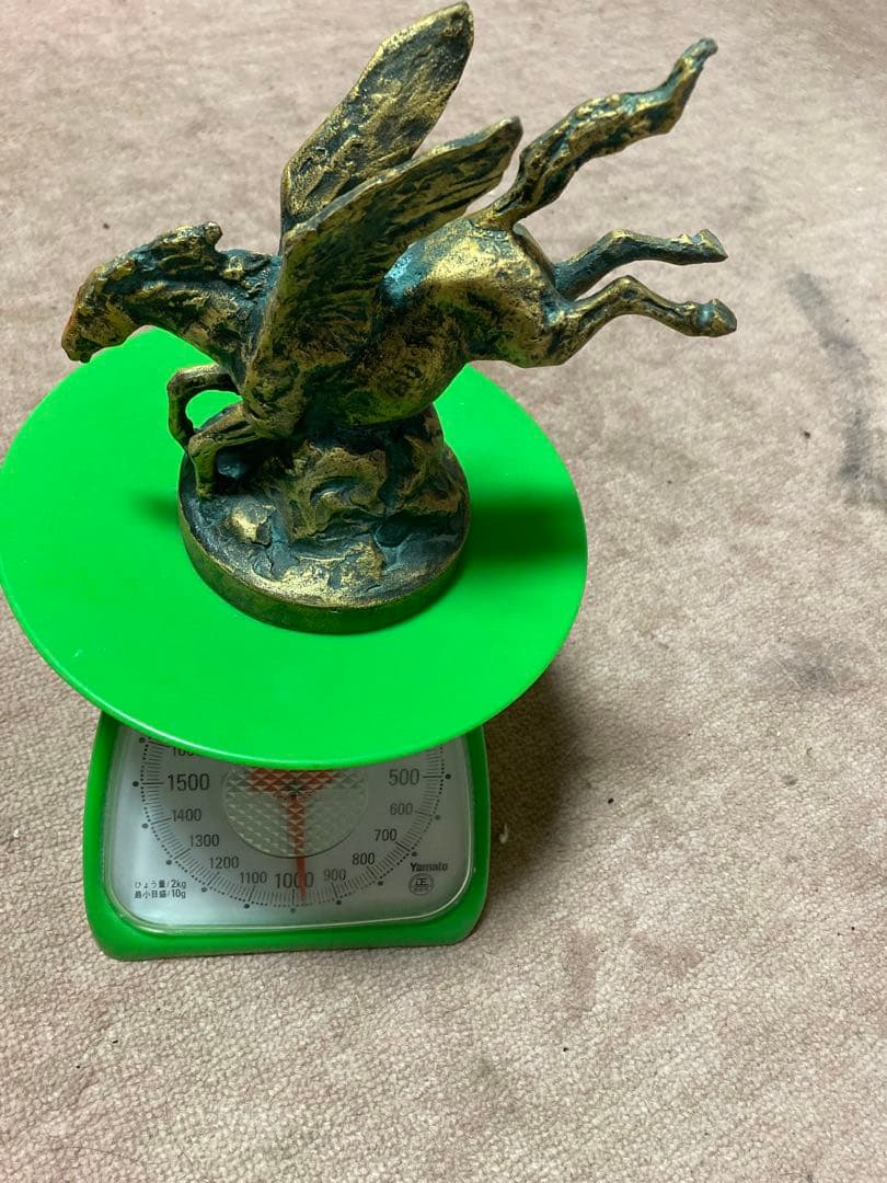 ぽ*れ様 北村西望 彫刻 西望作 銅製 馬　ペガサス　骨董品 美術品　オブジェ置