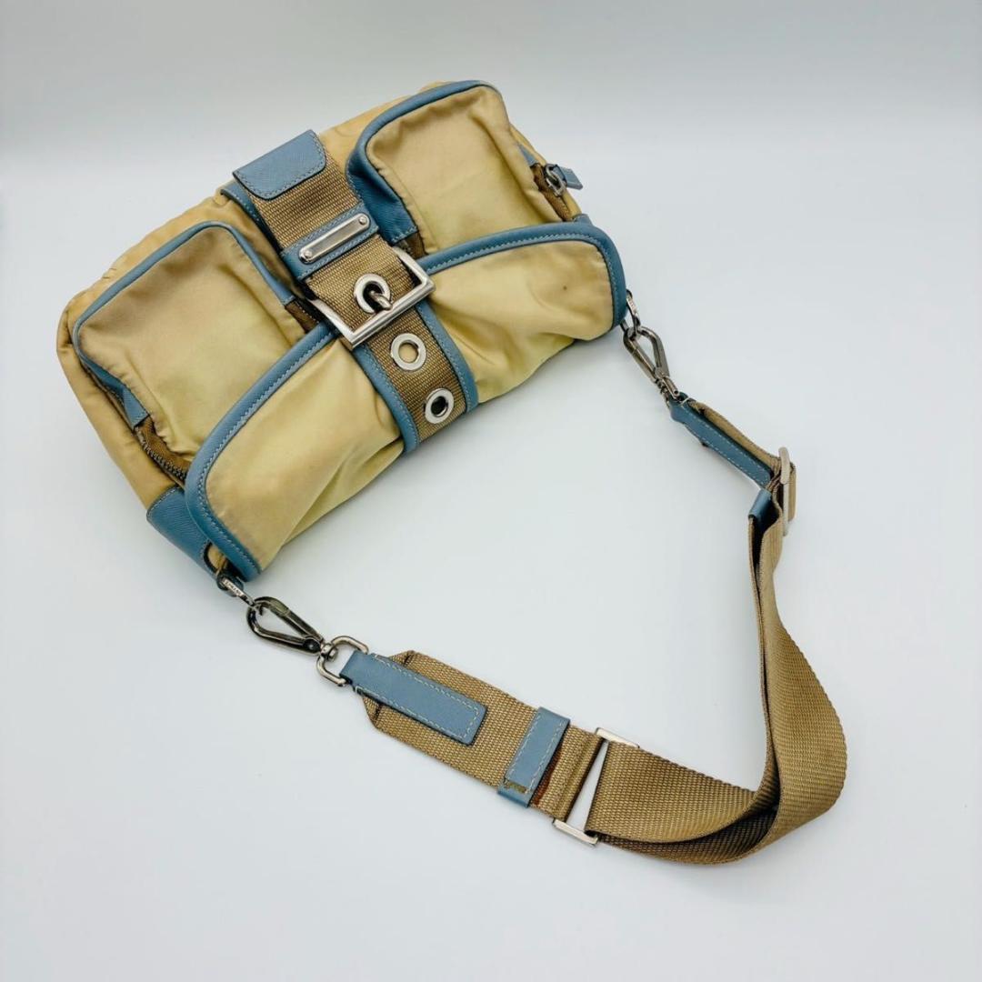 【希少 レア】プラダ ワンショルダーバッグ ナイロン vintage 90s