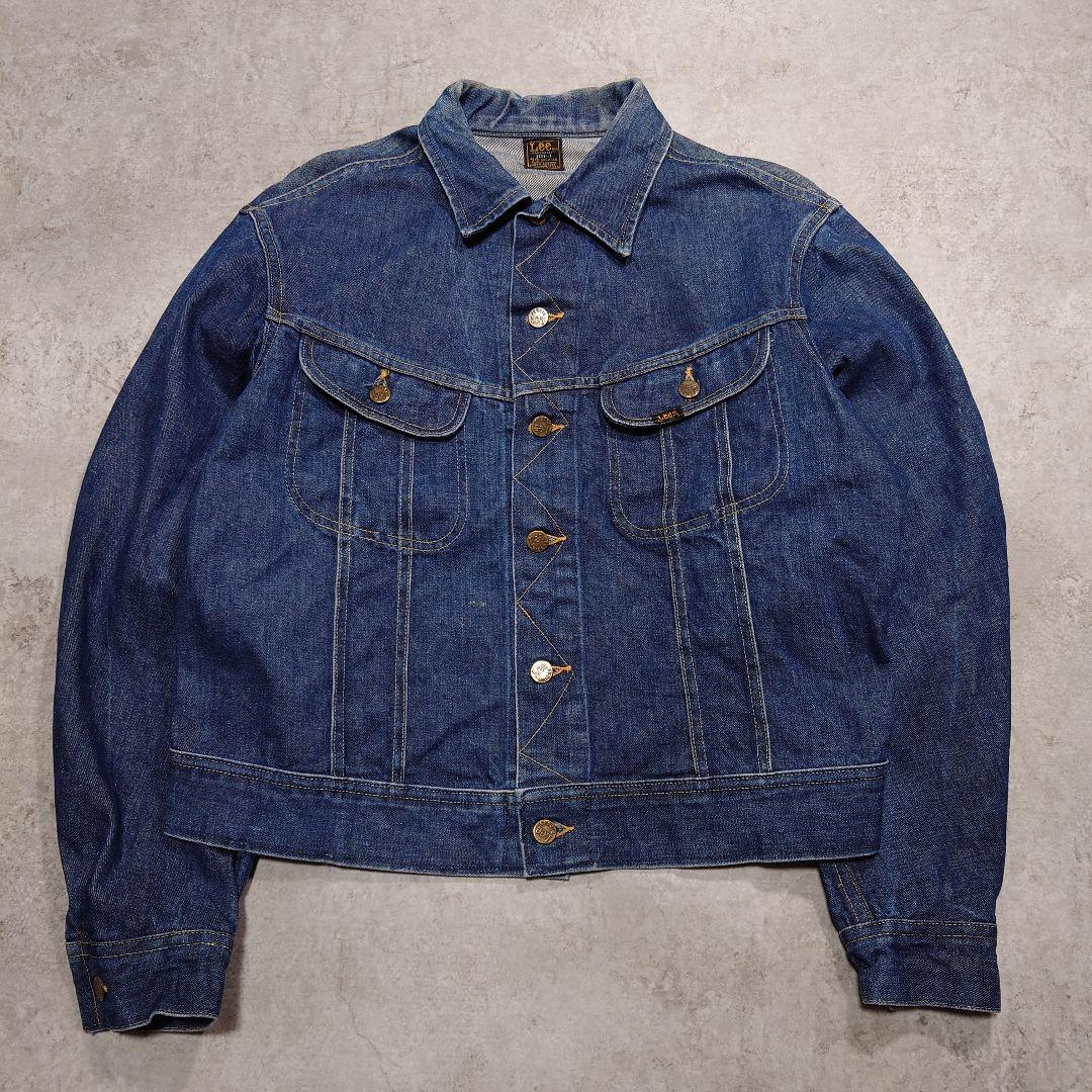 70s Lee 101-J デニムジャケット 濃紺 USA製 44 ヴィンテージ