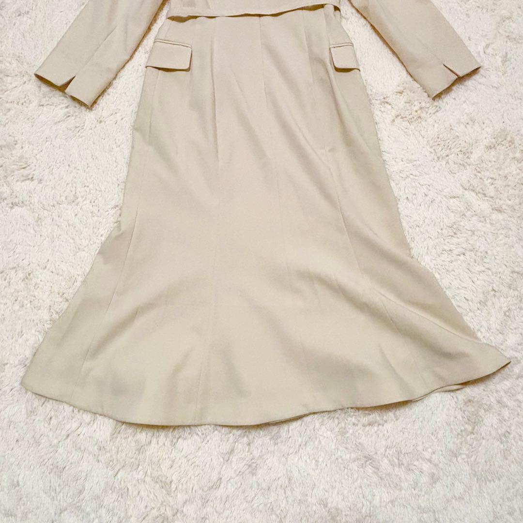 【極美品】セルフォード　マーメイドワンピース　ベルト付　Mサイズ　Aライン