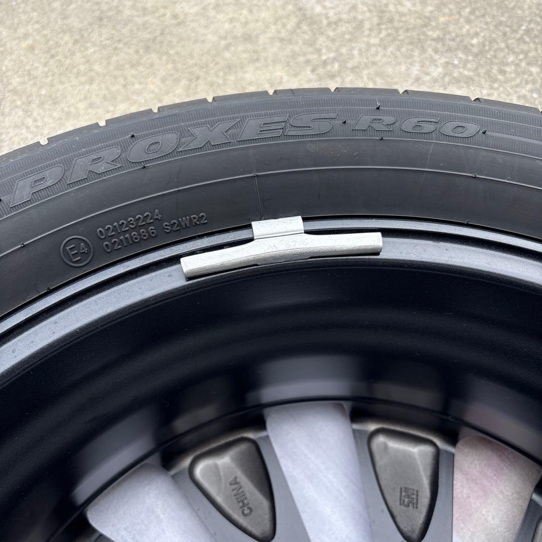 値下！［3/4本目］新車外しトヨタ新型ヴォクシーS-Zハイブリッドホイールタイヤ