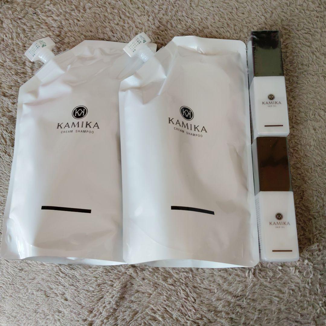 KAMIKA シャンプー 600ml 2本セットおまけつき(正月価格)