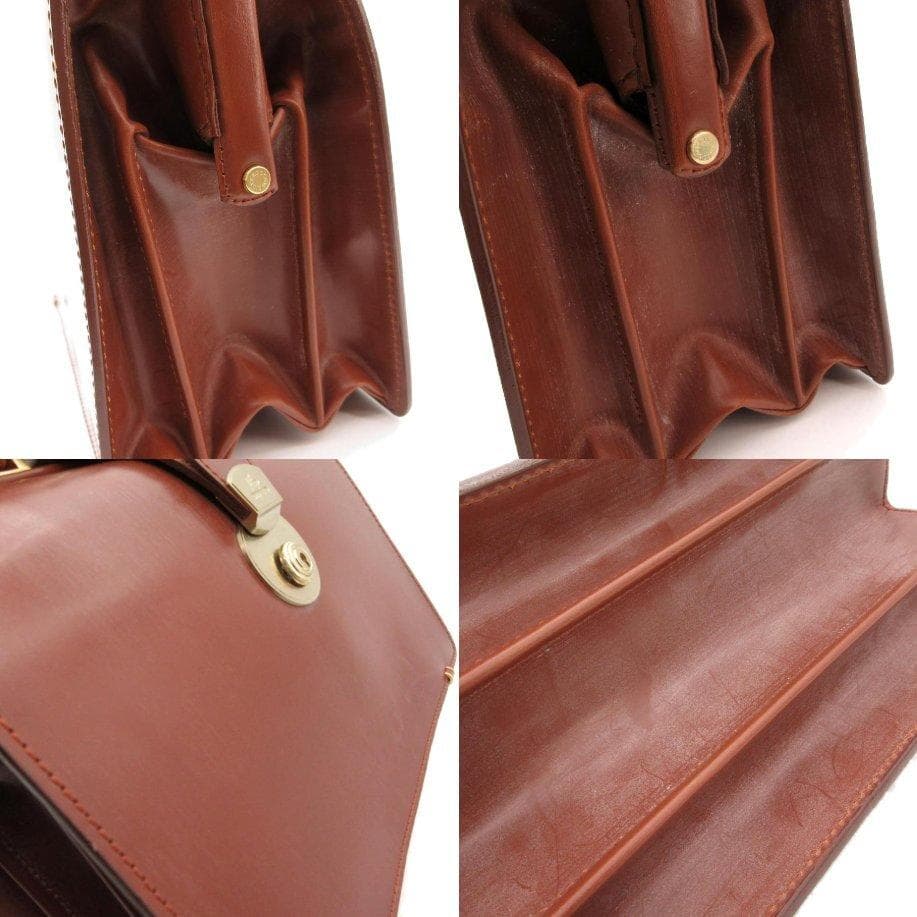 美品 ココマイスター ミニダレスバッグ ブライドルレザー 30-26010701