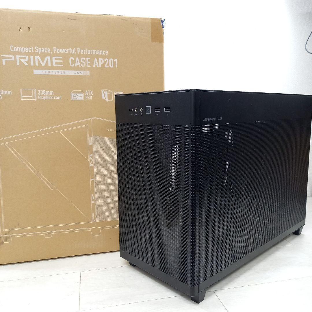 ASUS PRIME CASE AP201 ブラック ミニタワーケース