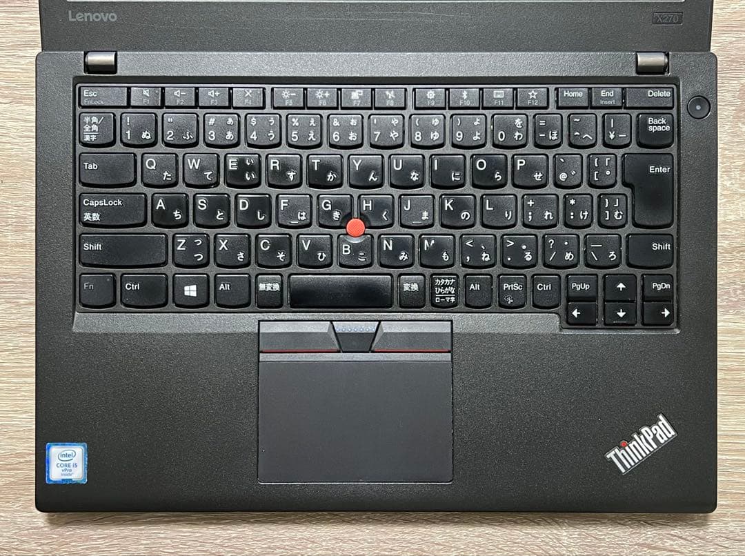 ノートPC　Lenovo ThinkPad　X270　i5 6300U