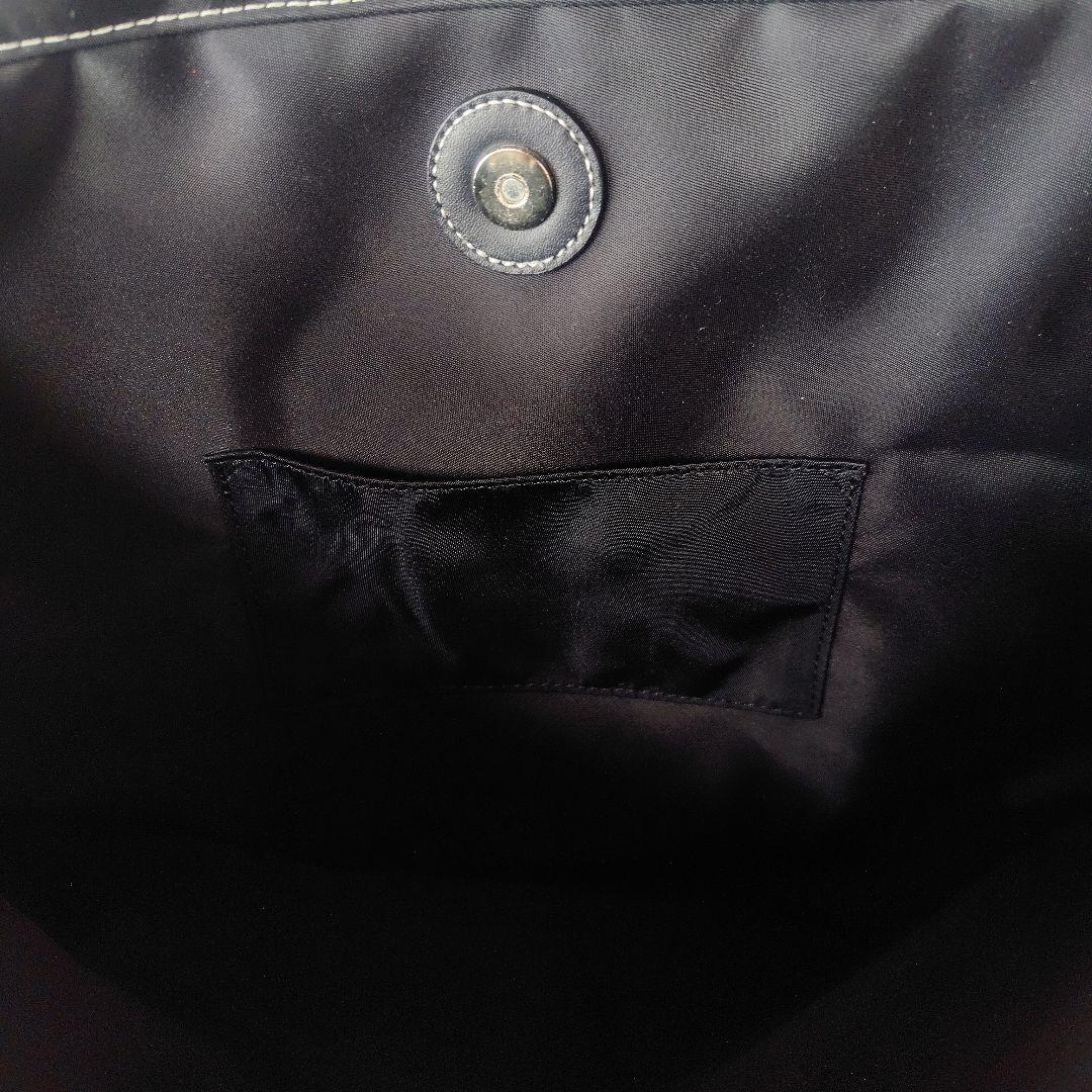 美品　アニエスベー　ハンドバッグ　大きめ　A4収納可　ナイロンバッグ