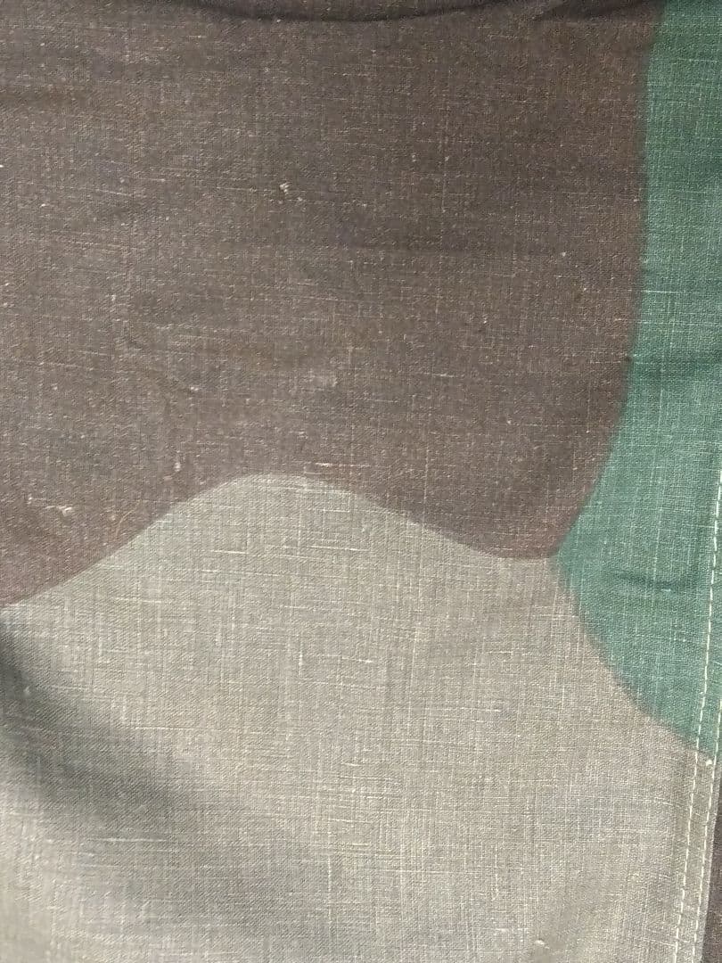 デッドストック スウェーデン軍幕 テントシート 1枚 A 迷彩 カモフラージュ