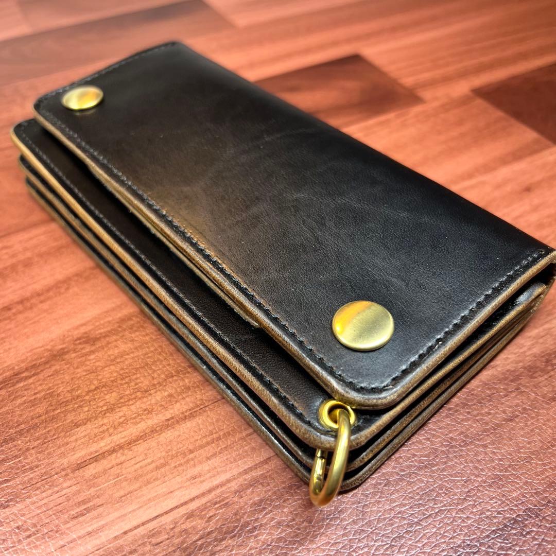 【トラッカーウォレット ロング】 3層 ホースバット universal