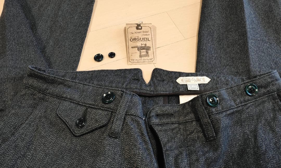 オルゲイユ　orgueil　スリーピース　セットアップ