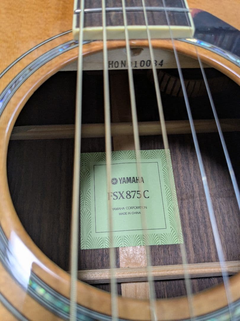 YAMAHA アコースティックギター FSX875C