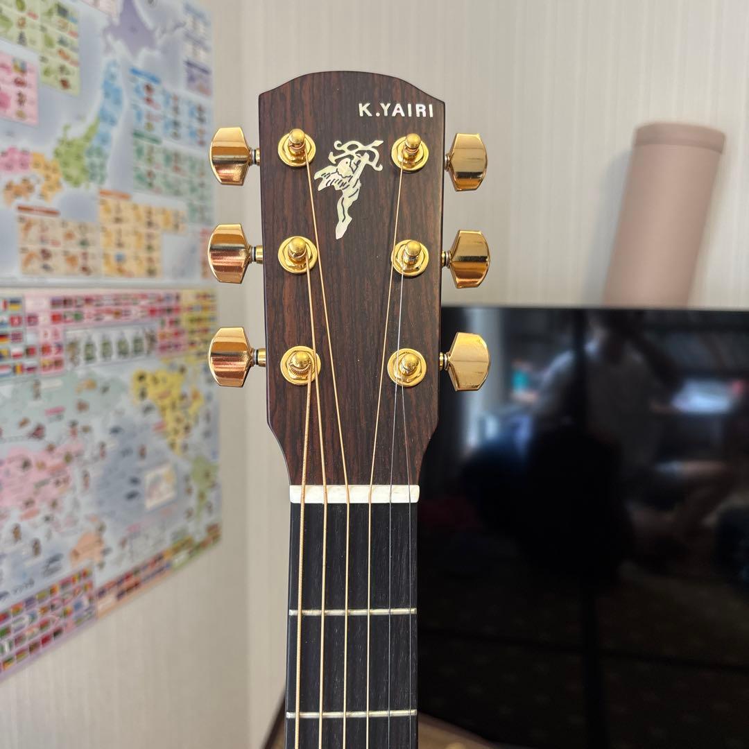 【未使用に近い】K.Yairi LO-90 ハードケース&永久品質保証書付