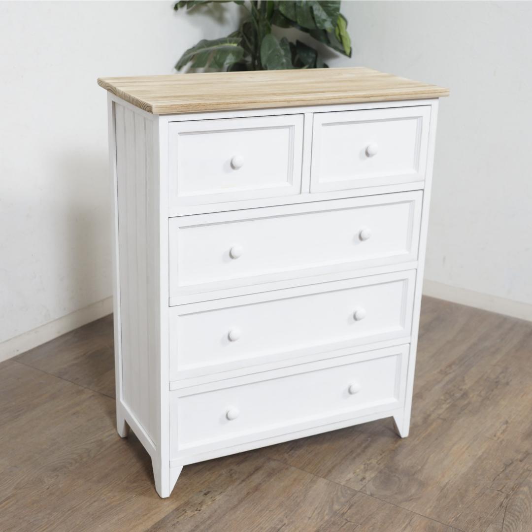 【新品】シャビー アンティーク風　チェスト アウトレット