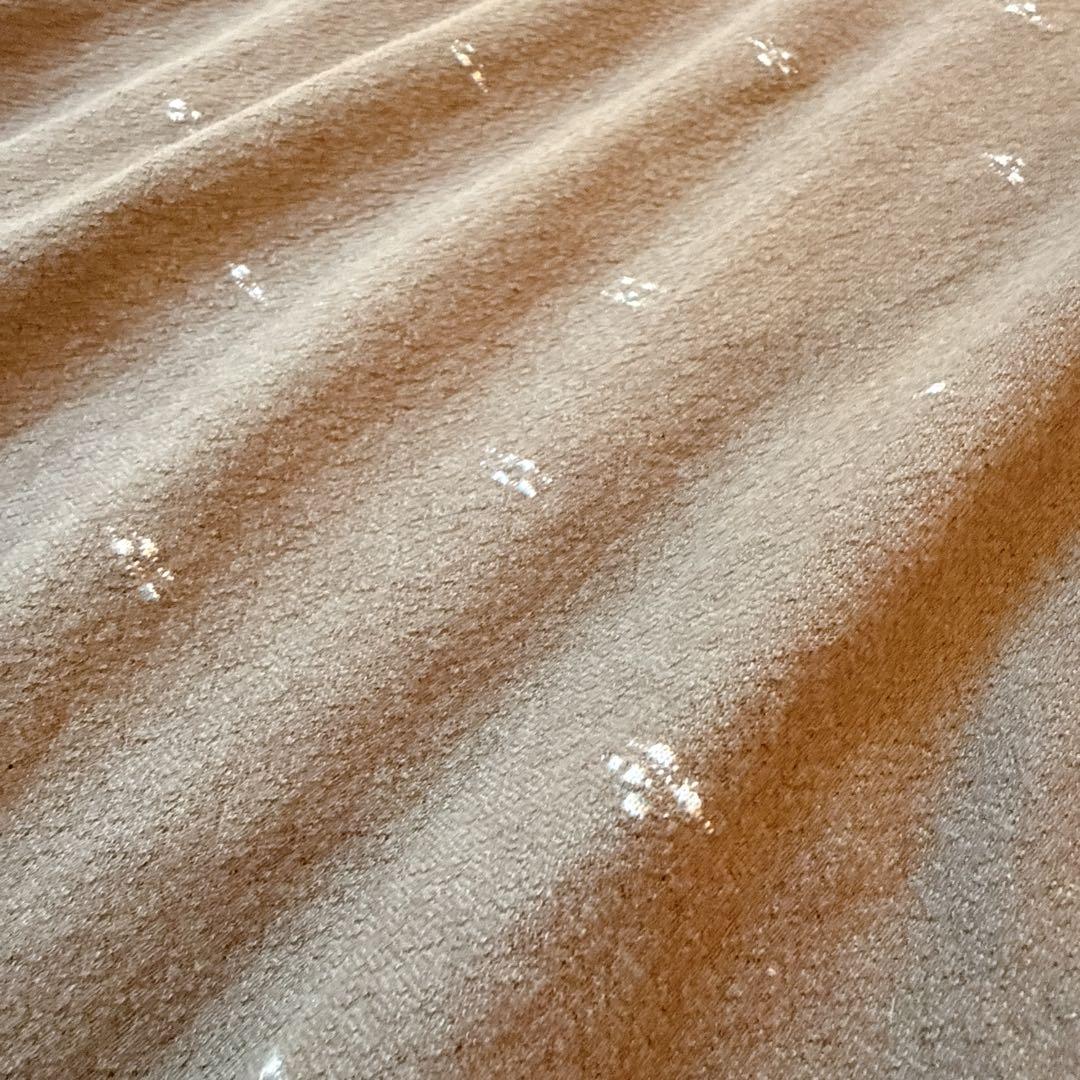 [2022] ババグーリ チュニック　ワンピース　ニット刺繍　コットン　M