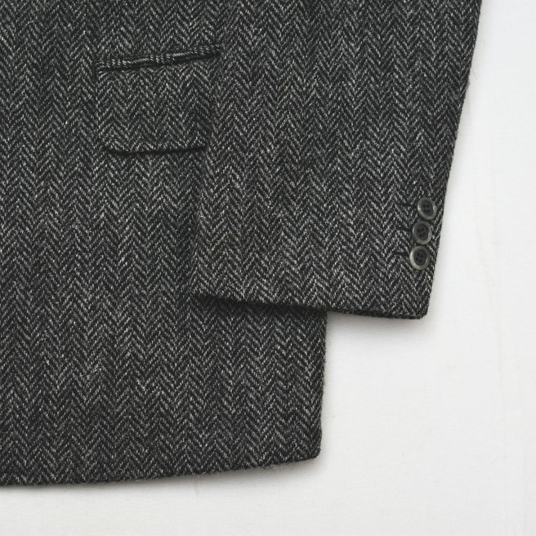 ギンザメンズウェア x ハリスツイード 段返り 3B テーラードジャケット