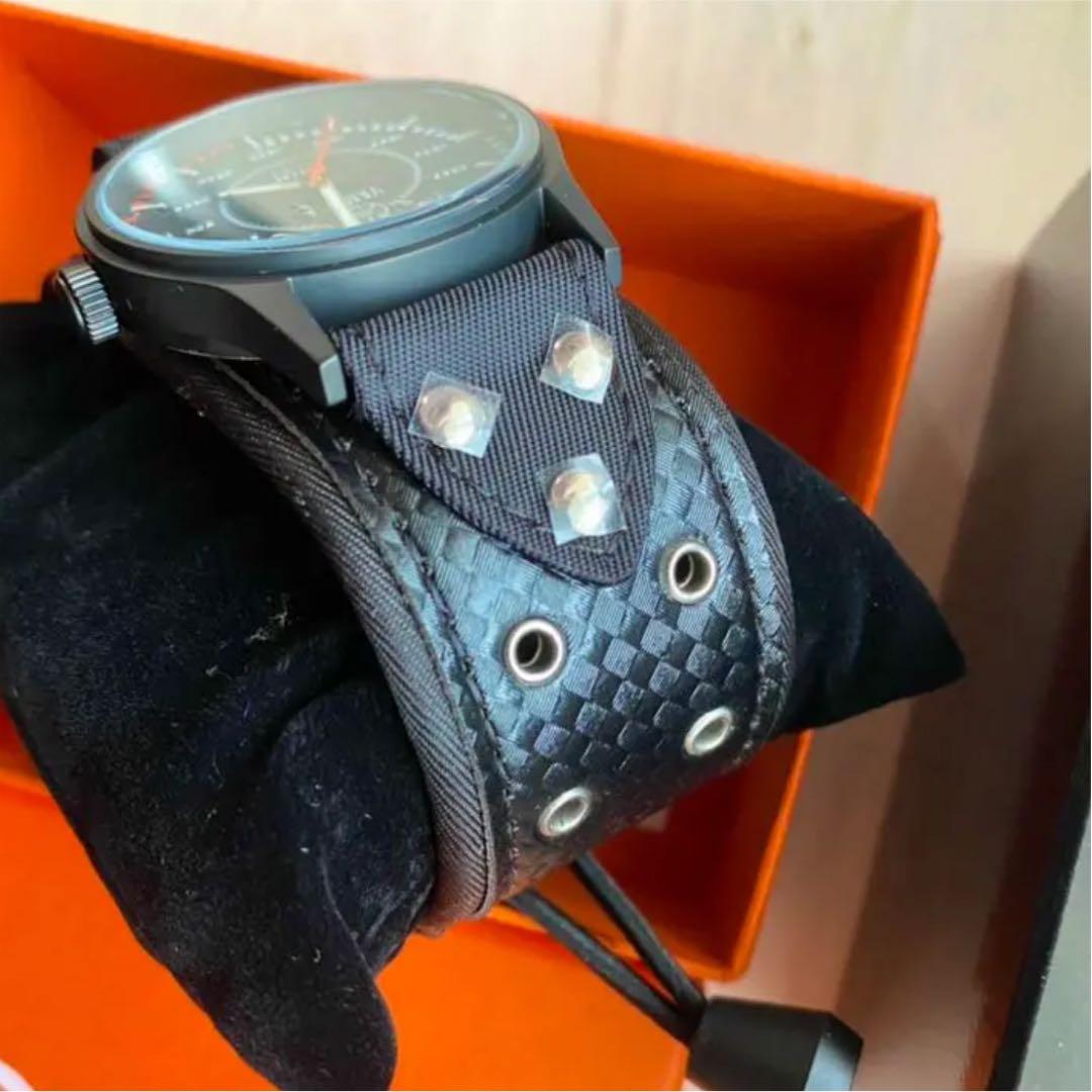 YAMAHA ヤマハ バイク ライダー 腕時計 citzen 防水 カーボン調