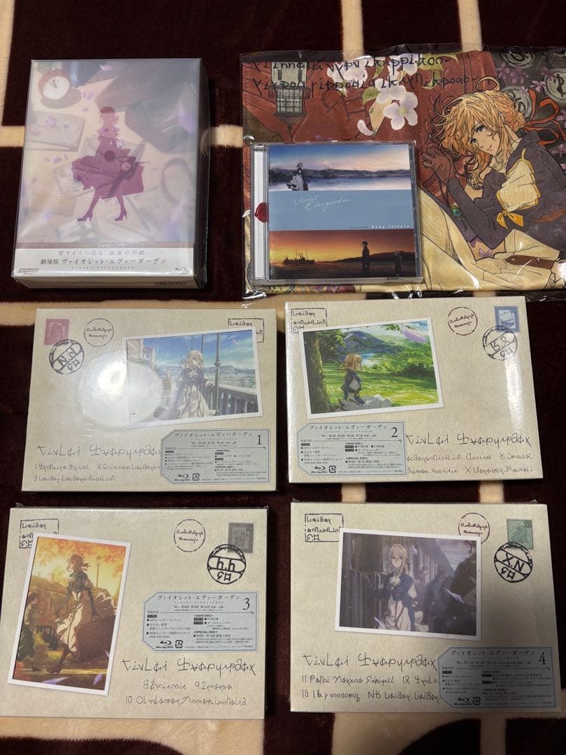 ヴァイオレットエヴァーガーデンBlu-ray＋劇場版Blu-ray特別版＋CD