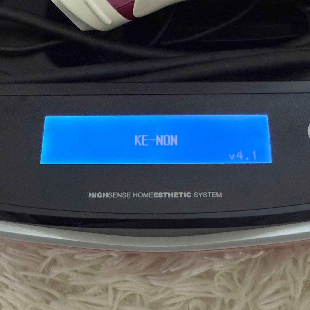 【カートリッジ3つ✨】Ke-non ケノン 本体 家庭用脱毛器 眉毛脱毛器付き