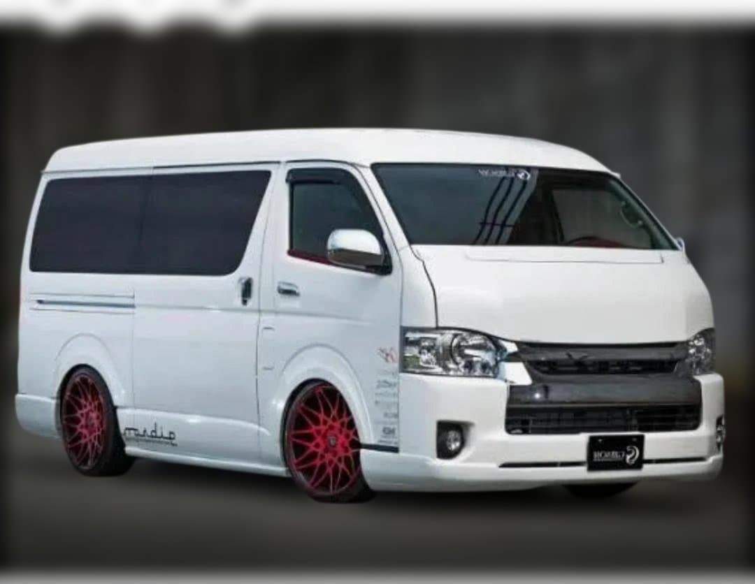 kos　ハイエース200系ワイド4型以降ギブソンFスポイラー