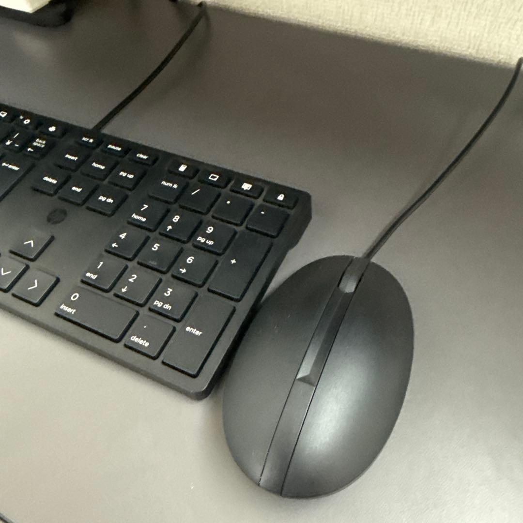 HP デスクトップPCセット 有線キーボード・マウス