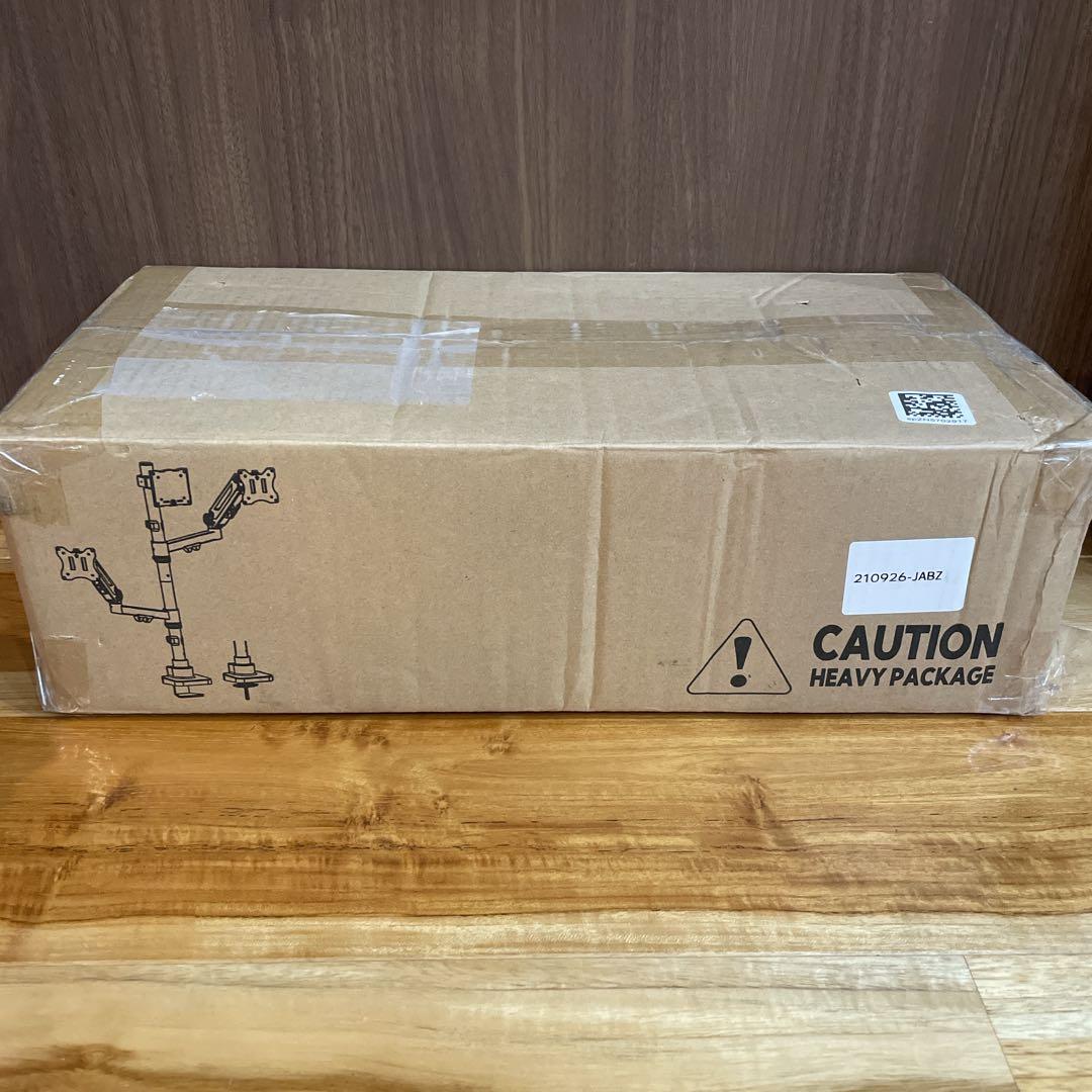 モニターアーム 3画面 17～49インチ対応　ロングポールVESA対応　ガス圧式