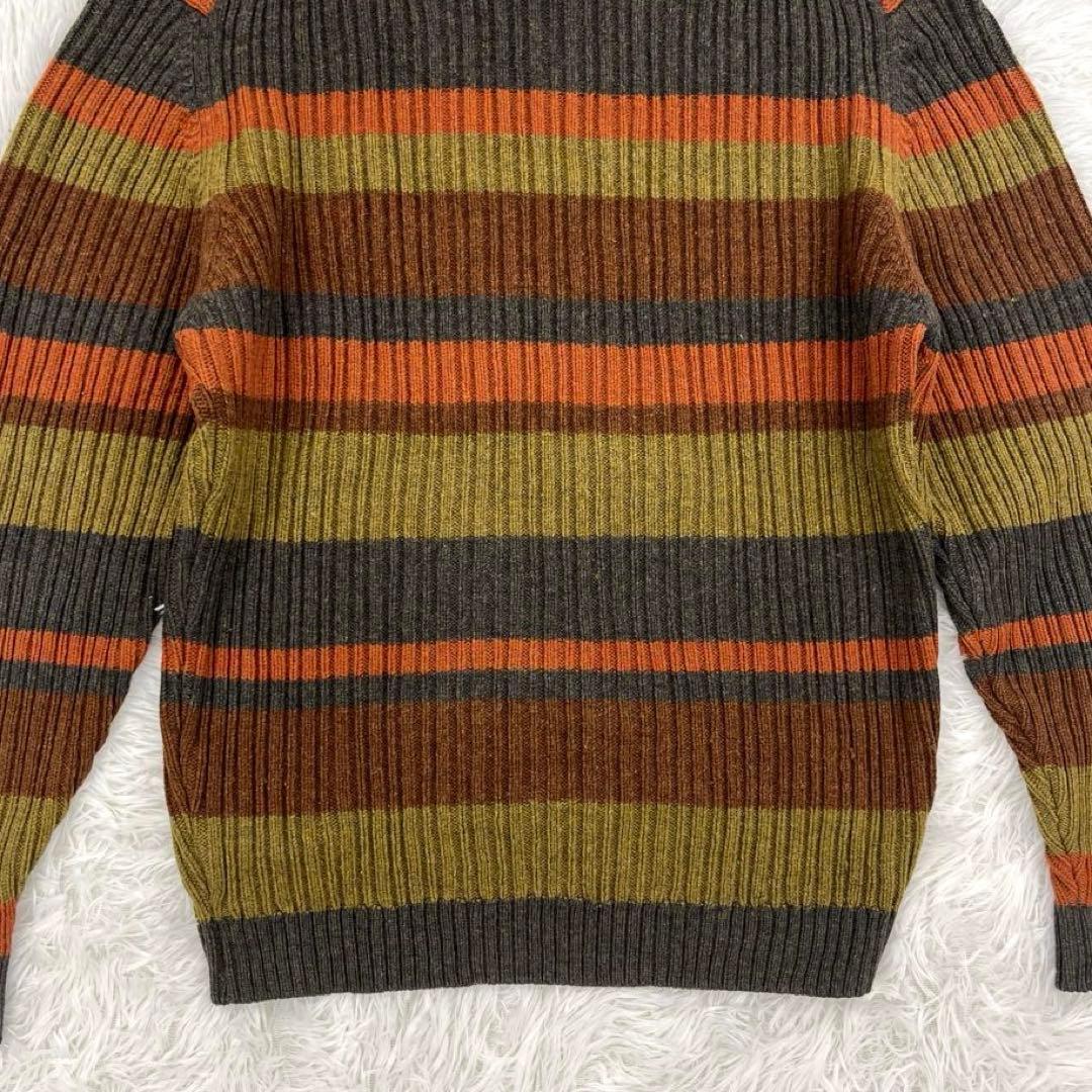 【美品】バブアー・長袖ウール・ニット・セーター・2000年製・3ワラント・M