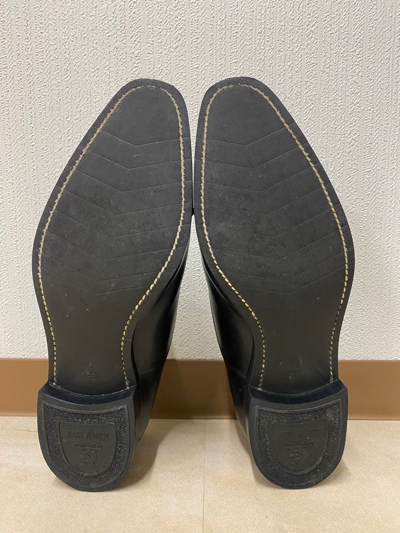 SCOTCH GRAIN ブラック ドレスシューズ 25cm