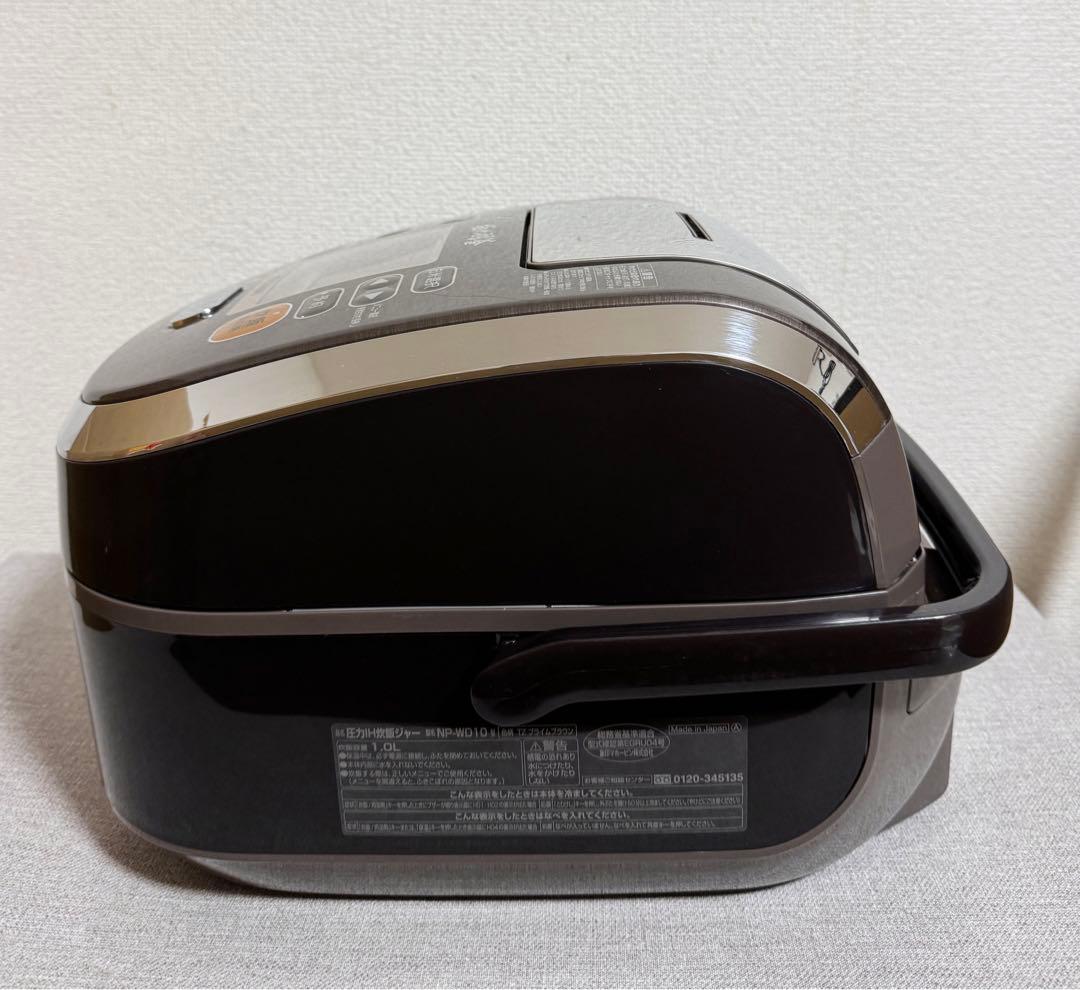 象印 炎舞炊き 圧力IH炊飯ジャーNP-WD10 動作保証