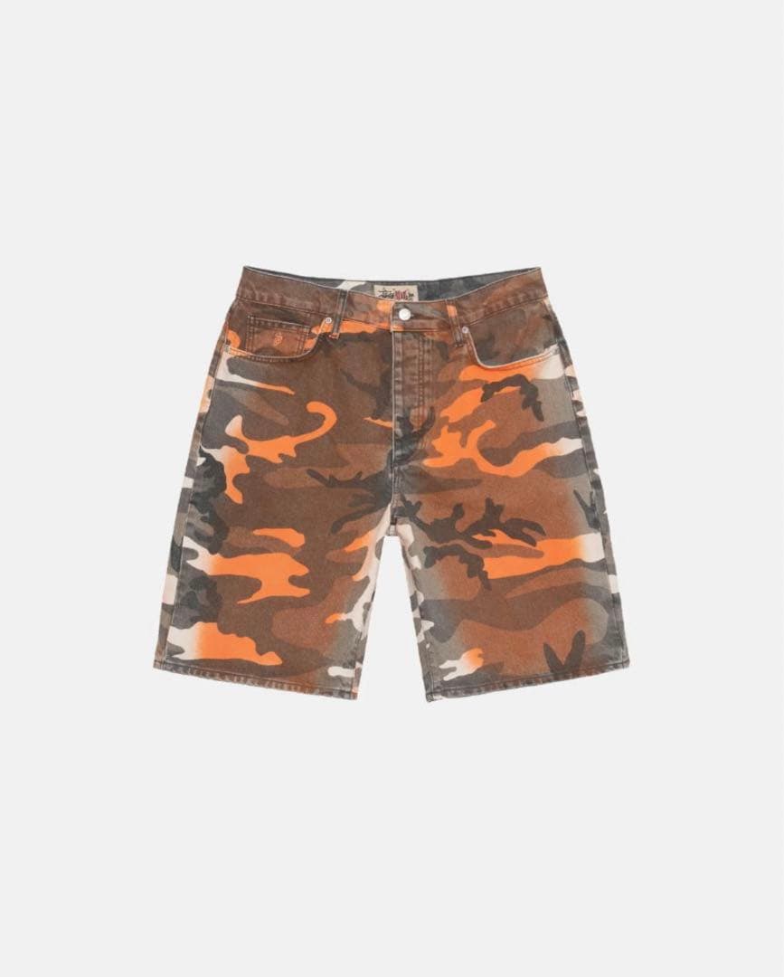 【値下げ交渉可能】stussy Spray Dye Big Ol Shorts