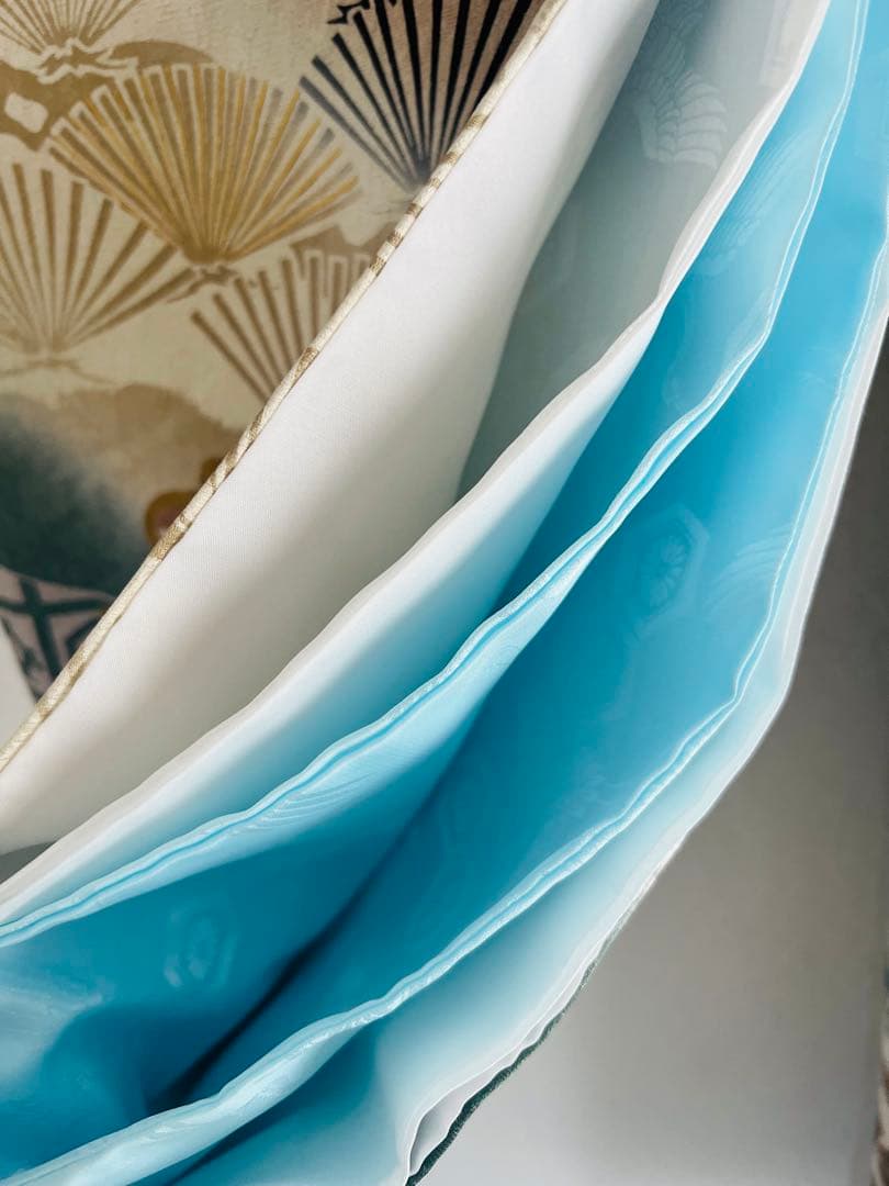 ★豪華刺繍兜 【日本製】お宮参り着物 男の子用 赤ちゃんの初着のお祝い 肌着付き