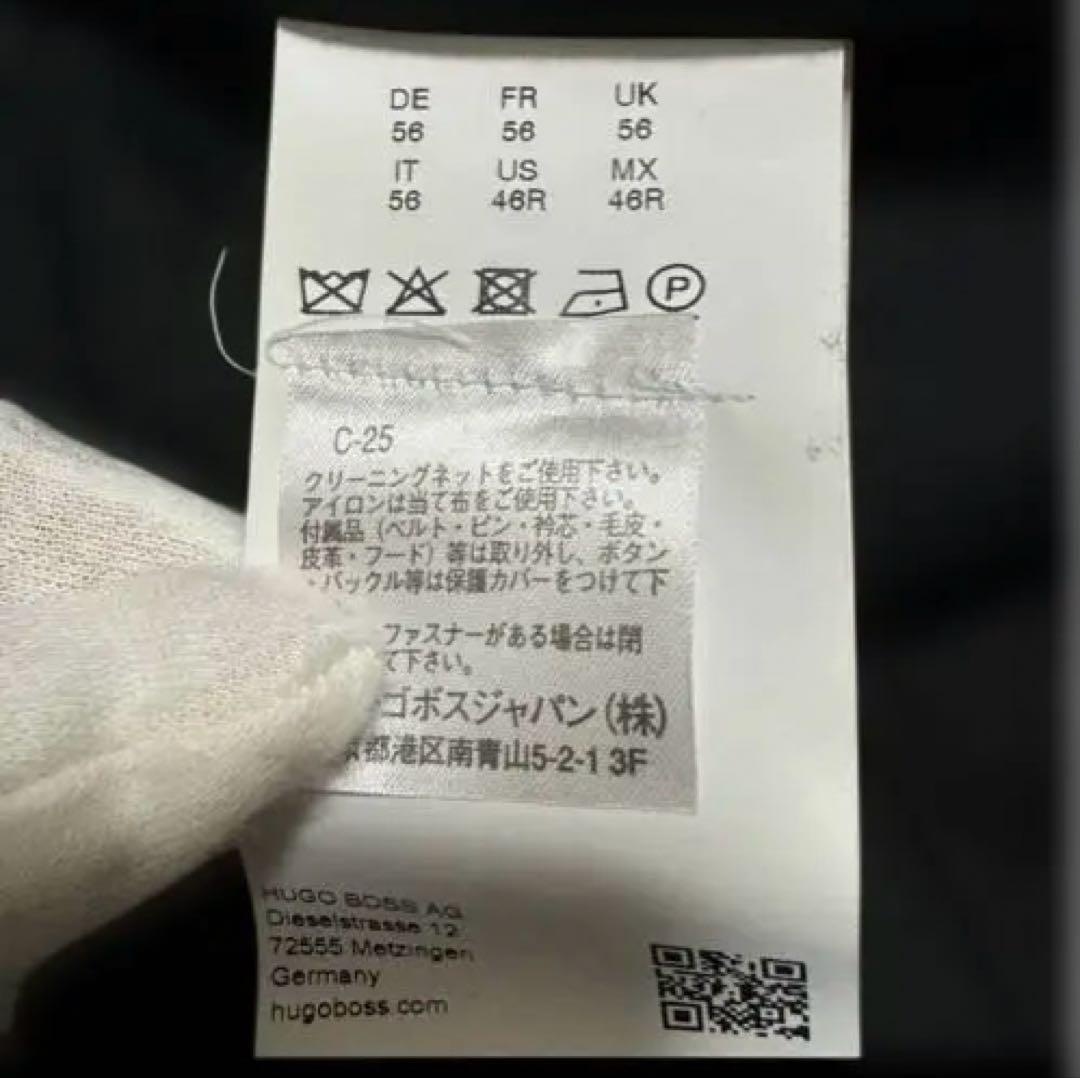HUGO BOSS ヒューゴボス サマースーツセットアップ ブラック サイズ56